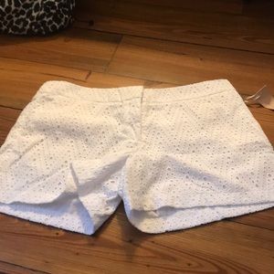 Saint Tropez sz 12 white detailed shorts